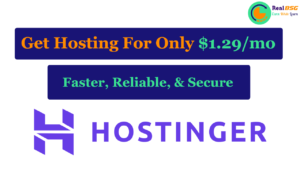 Read more about the article Get Hosting For Only $1.29/mo – Faster, Reliable, & Secure Hosting – RealBSG