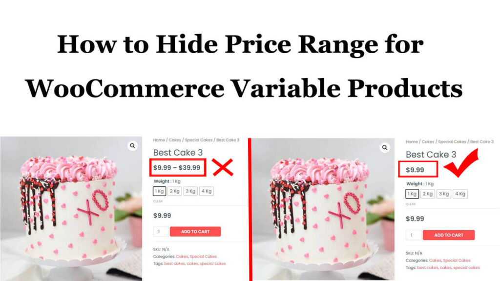 How to Hide Price Range for WooCommerce Variable Products RealBSG