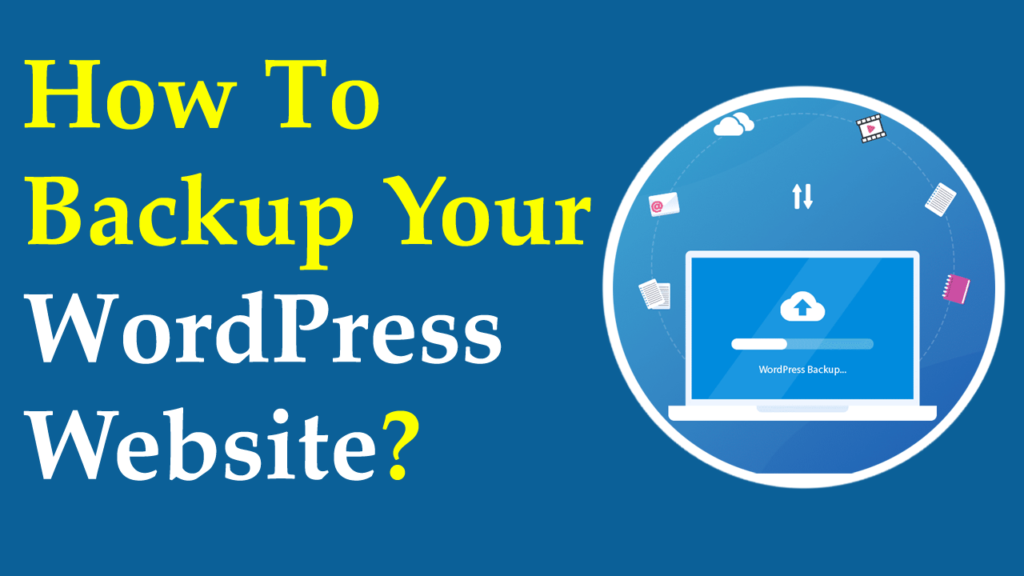 how to backup your wordpress website