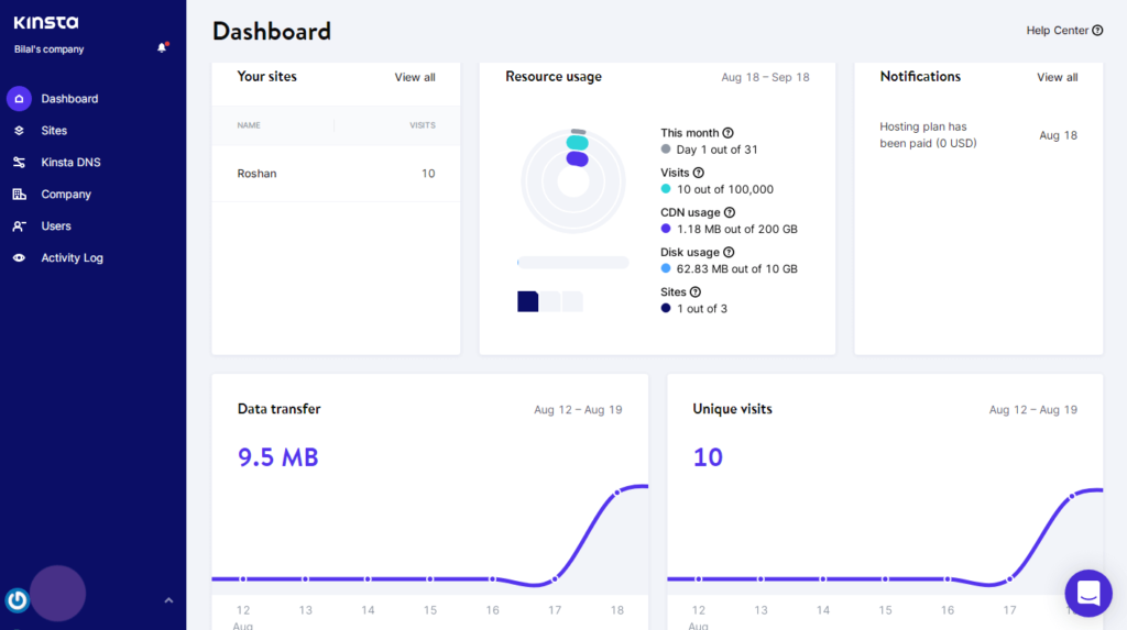 Kinsta Managed WordPress Hosting Review