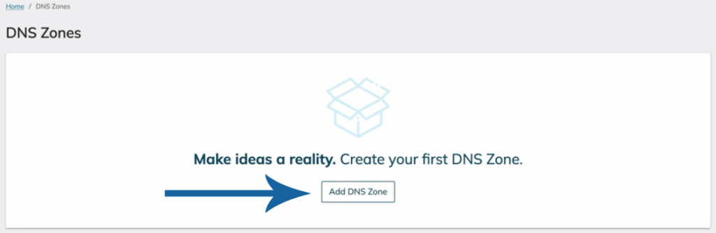 Add DNS zone in Nexcess Client Portal copy