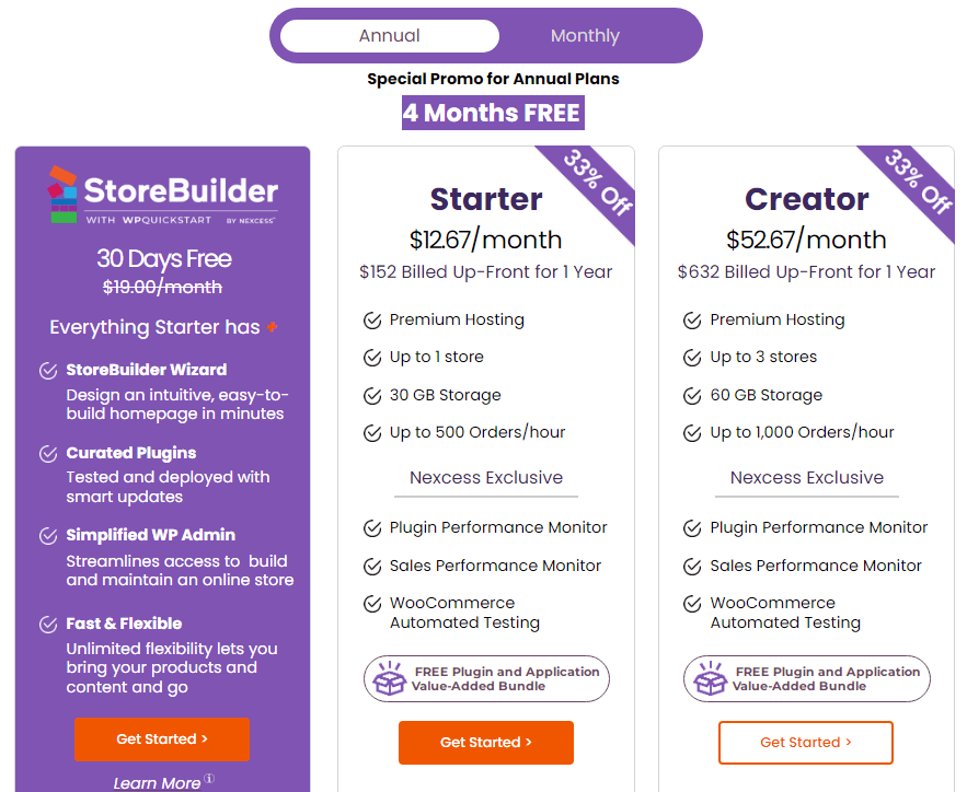 Nexcess Managed WooCommerce Hosting Plans