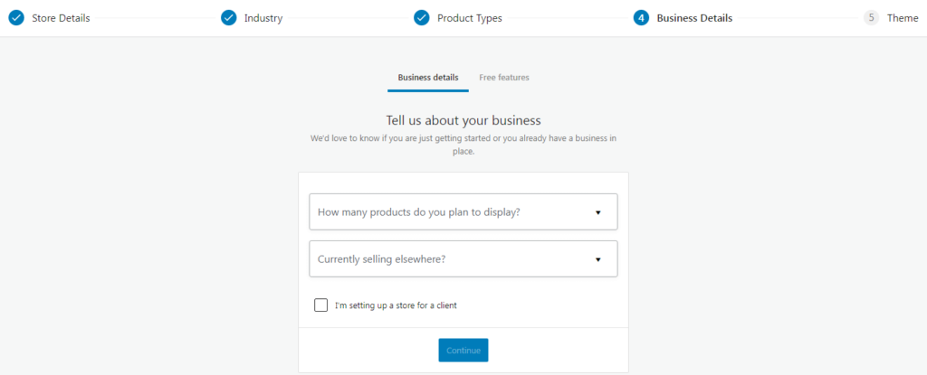 WooCommerce Set Up Wizard Step 4