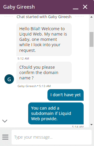 Liquid Web Chat Support 1 RealBSG