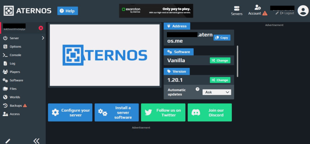 Aternos Review: Is It The Best Free Minecraft Server Hosting Provider? – RealBSG