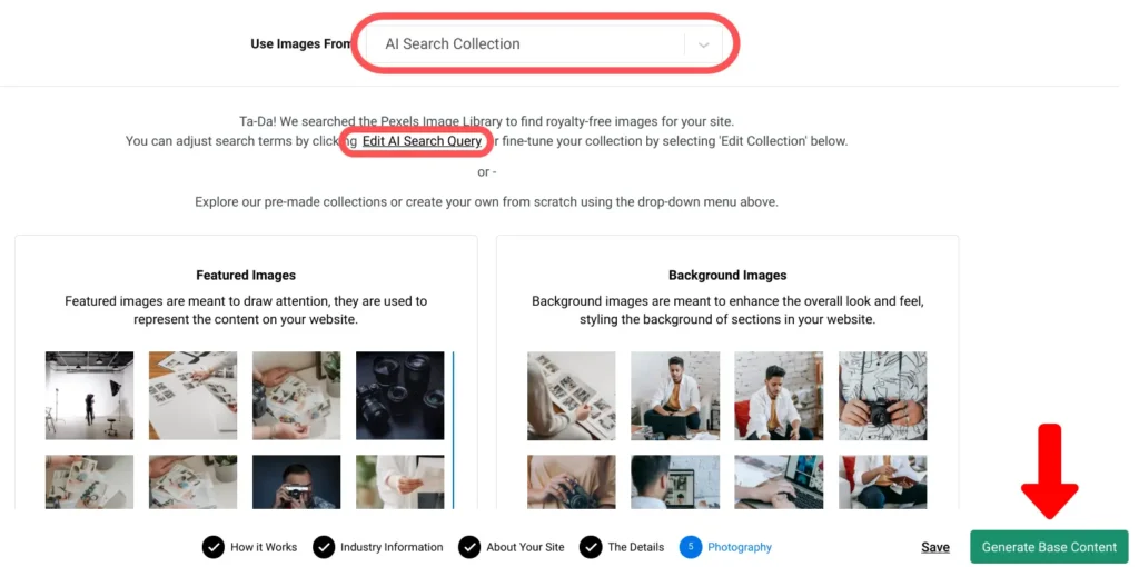 Add Image Collections to Your Website